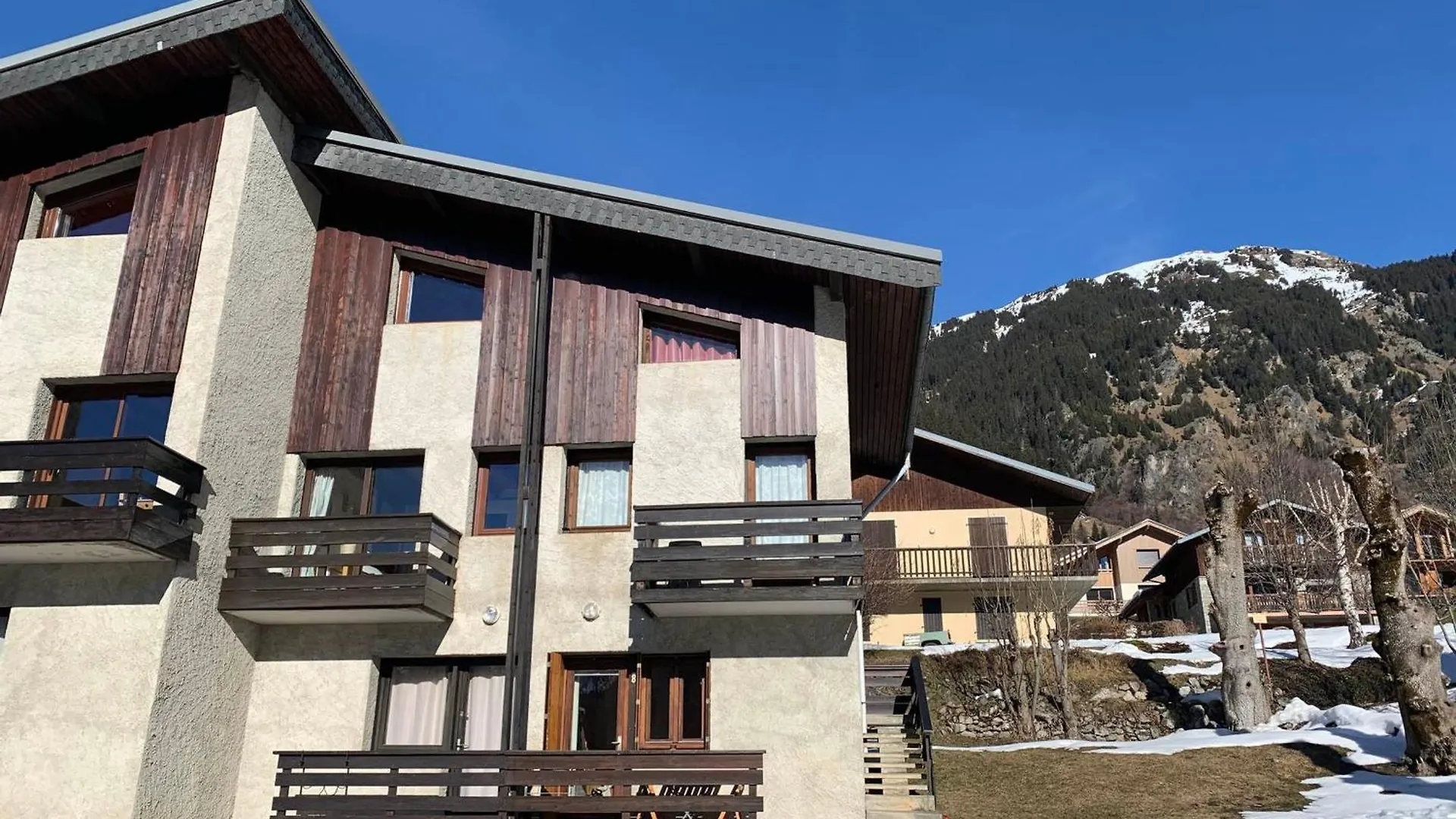 公寓 Joli Studio Cosy A Champagny, Proche Centre, Terrasse, 4 Pers., Acces Rapide Commerces/Telecabine - Fr-1-464-196 拉普拉涅